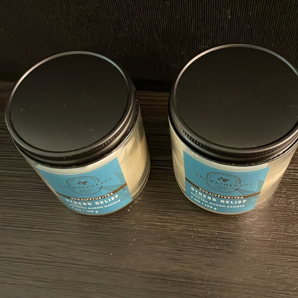B&BW Aromatherapy Eucalyptus and Tea Single Wick Candle (x2) - Picture 2 of 4